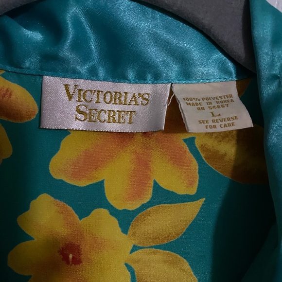 Victoria Secret Gold Label Tropical Print Sleep Shirt - Picture 2 of 3